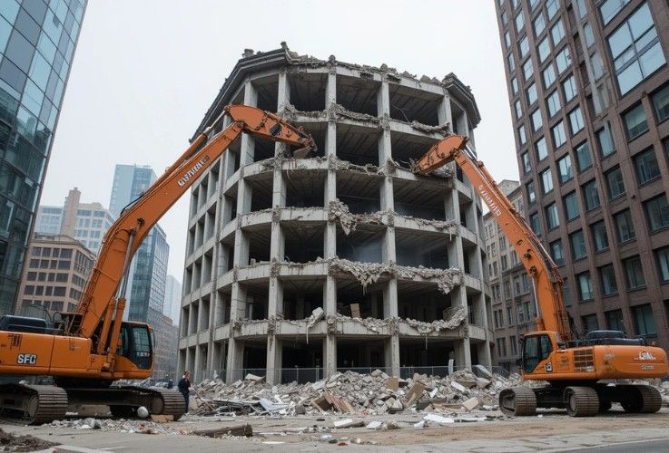 building demolition
